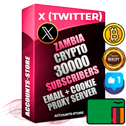 Professional Zambian PREMIUM X (Twitter) accounts of manual registration and farming for the CRYPTO niche with high trust history photos and tweets — fully themed and optimized for CRYPTO advertising and promotion — 30000 niche-related live active followers 2009–2014 registration year Verified Email (Included) + Cookie JSON for secure import and login to the account + User Agent + High-quality filling (Photo Header Posts). Fully ready for targeted campaigns and ad launches from any country. Perfectly hold ads without bans. Ideal for any earning schemes affiliate promotions and marketing projects. Quality unlimited IPv4 proxy server included. Professional Zambian PREMIUM X (Twitter) accounts of manual registration and farming for the CRYPTO niche with high trust history photos and tweets — fully themed and optimized for CRYPTO advertising and promotion — 30000 niche-related live active followers 2009–2014 registration year Verified Email (Included) + Cookie JSON for secure import and login to the account + User Agent + High-quality filling (Photo Header Posts). Fully ready for targeted campaigns and ad launches from any country. Perfectly hold ads without bans. Ideal for any earning schemes affiliate promotions and marketing projects. Quality unlimited IPv4 proxy server included.