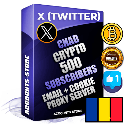 Professional Chadian PREMIUM X (Twitter) accounts of manual registration and farming for the CRYPTO niche with high trust history photos and tweets — fully themed and optimized for CRYPTO advertising and promotion — 500 niche-related live active followers 2009–2014 registration year Verified Email (Included) + Cookie JSON for secure import and login to the account + User Agent + High-quality filling (Photo Header Posts). Fully ready for targeted campaigns and ad launches from any country. Perfectly hold ads without bans. Ideal for any earning schemes affiliate promotions and marketing projects. Quality unlimited IPv4 proxy server included. Professional Chadian PREMIUM X (Twitter) accounts of manual registration and farming for the CRYPTO niche with high trust history photos and tweets — fully themed and optimized for CRYPTO advertising and promotion — 500 niche-related live active followers 2009–2014 registration year Verified Email (Included) + Cookie JSON for secure import and login to the account + User Agent + High-quality filling (Photo Header Posts). Fully ready for targeted campaigns and ad launches from any country. Perfectly hold ads without bans. Ideal for any earning schemes affiliate promotions and marketing projects. Quality unlimited IPv4 proxy server included.