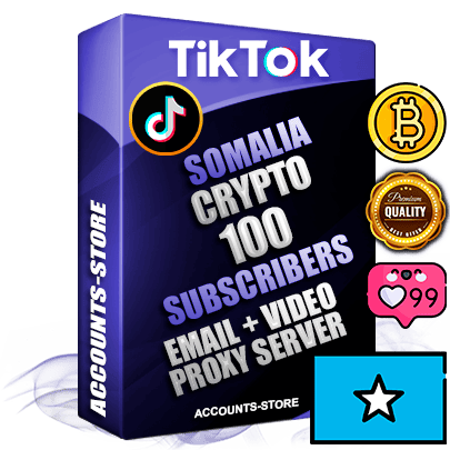 Professional Somali PREMIUM TikTok accounts of manual registration and farming for the CRYPTO niche with high trust history profile photos and videos — fully themed and optimized for CRYPTO advertising and promotion — 100 niche-related live active subscribers 2018–2022 registration years Verified Email (included) + Cookie JSON for secure import and login to the account + User Agent + high-quality content filling (profile photo banner and videos). Fully ready for targeted campaigns and ad launches from any country. Perfectly holds ads without bans. Ideal for any earning schemes affiliate promotions and marketing projects. Quality unlimited IPv4 proxy server included.
