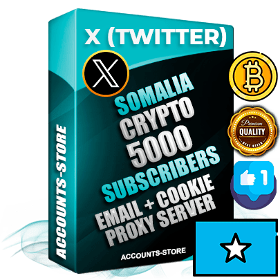 Professional Somali PREMIUM X (Twitter) accounts of manual registration and farming for the CRYPTO niche with high trust history photos and tweets — fully themed and optimized for CRYPTO advertising and promotion — 5000 niche-related live active followers 2009–2014 registration year Verified Email (Included) + Cookie JSON for secure import and login to the account + User Agent + High-quality filling (Photo Header Posts). Fully ready for targeted campaigns and ad launches from any country. Perfectly hold ads without bans. Ideal for any earning schemes affiliate promotions and marketing projects. Quality unlimited IPv4 proxy server included.