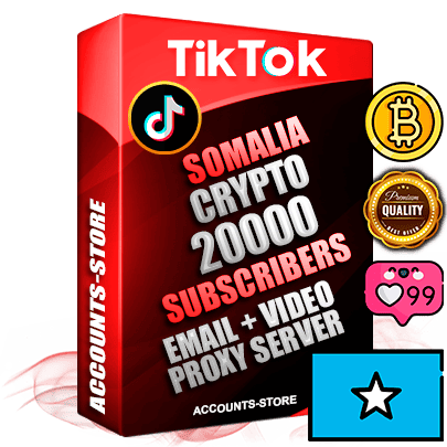 Professional Somali PREMIUM TikTok accounts of manual registration and farming for the CRYPTO niche with high trust history profile photos and videos — fully themed and optimized for CRYPTO advertising and promotion — 20000 niche-related live active subscribers 2018–2022 registration years Verified Email (included) + Cookie JSON for secure import and login to the account + User Agent + high-quality content filling (profile photo banner and videos). Fully ready for targeted campaigns and ad launches from any country. Perfectly holds ads without bans. Ideal for any earning schemes affiliate promotions and marketing projects. Quality unlimited IPv4 proxy server included. Professional Somali PREMIUM TikTok accounts of manual registration and farming for the CRYPTO niche with high trust history profile photos and videos — fully themed and optimized for CRYPTO advertising and promotion — 20000 niche-related live active subscribers 2018–2022 registration years Verified Email (included) + Cookie JSON for secure import and login to the account + User Agent + high-quality content filling (profile photo banner and videos). Fully ready for targeted campaigns and ad launches from any country. Perfectly holds ads without bans. Ideal for any earning schemes affiliate promotions and marketing projects. Quality unlimited IPv4 proxy server included.