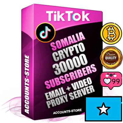Professional Somali PREMIUM TikTok accounts of manual registration and farming for the CRYPTO niche with high trust history profile photos and videos — fully themed and optimized for CRYPTO advertising and promotion — 30000 niche-related live active subscribers 2018–2022 registration years Verified Email (included) + Cookie JSON for secure import and login to the account + User Agent + high-quality content filling (profile photo banner and videos). Fully ready for targeted campaigns and ad launches from any country. Perfectly holds ads without bans. Ideal for any earning schemes affiliate promotions and marketing projects. Quality unlimited IPv4 proxy server included.