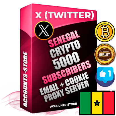 Professional Senegalese PREMIUM X (Twitter) accounts of manual registration and farming for the CRYPTO niche with high trust history photos and tweets — fully themed and optimized for CRYPTO advertising and promotion — 5000 niche-related live active followers 2009–2014 registration year Verified Email (Included) + Cookie JSON for secure import and login to the account + User Agent + High-quality filling (Photo Header Posts). Fully ready for targeted campaigns and ad launches from any country. Perfectly hold ads without bans. Ideal for any earning schemes affiliate promotions and marketing projects. Quality unlimited IPv4 proxy server included. Professional Senegalese PREMIUM X (Twitter) accounts of manual registration and farming for the CRYPTO niche with high trust history photos and tweets — fully themed and optimized for CRYPTO advertising and promotion — 5000 niche-related live active followers 2009–2014 registration year Verified Email (Included) + Cookie JSON for secure import and login to the account + User Agent + High-quality filling (Photo Header Posts). Fully ready for targeted campaigns and ad launches from any country. Perfectly hold ads without bans. Ideal for any earning schemes affiliate promotions and marketing projects. Quality unlimited IPv4 proxy server included.