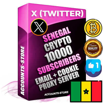 Professional Senegalese PREMIUM X (Twitter) accounts of manual registration and farming for the CRYPTO niche with high trust history photos and tweets — fully themed and optimized for CRYPTO advertising and promotion — 10000 niche-related live active followers 2009–2014 registration year Verified Email (Included) + Cookie JSON for secure import and login to the account + User Agent + High-quality filling (Photo Header Posts). Fully ready for targeted campaigns and ad launches from any country. Perfectly hold ads without bans. Ideal for any earning schemes affiliate promotions and marketing projects. Quality unlimited IPv4 proxy server included. Professional Senegalese PREMIUM X (Twitter) accounts of manual registration and farming for the CRYPTO niche with high trust history photos and tweets — fully themed and optimized for CRYPTO advertising and promotion — 10000 niche-related live active followers 2009–2014 registration year Verified Email (Included) + Cookie JSON for secure import and login to the account + User Agent + High-quality filling (Photo Header Posts). Fully ready for targeted campaigns and ad launches from any country. Perfectly hold ads without bans. Ideal for any earning schemes affiliate promotions and marketing projects. Quality unlimited IPv4 proxy server included.