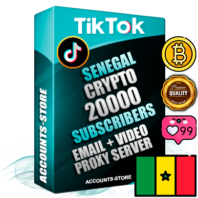 Professional Senegalese PREMIUM TikTok accounts of manual registration and farming for the CRYPTO niche with high trust history profile photos and videos — fully themed and optimized for CRYPTO advertising and promotion — 20000 niche-related live active subscribers 2018–2022 registration years Verified Email (included) + Cookie JSON for secure import and login to the account + User Agent + high-quality content filling (profile photo banner and videos). Fully ready for targeted campaigns and ad launches from any country. Perfectly holds ads without bans. Ideal for any earning schemes affiliate promotions and marketing projects. Quality unlimited IPv4 proxy server included. Professional Senegalese PREMIUM TikTok accounts of manual registration and farming for the CRYPTO niche with high trust history profile photos and videos — fully themed and optimized for CRYPTO advertising and promotion — 20000 niche-related live active subscribers 2018–2022 registration years Verified Email (included) + Cookie JSON for secure import and login to the account + User Agent + high-quality content filling (profile photo banner and videos). Fully ready for targeted campaigns and ad launches from any country. Perfectly holds ads without bans. Ideal for any earning schemes affiliate promotions and marketing projects. Quality unlimited IPv4 proxy server included.
