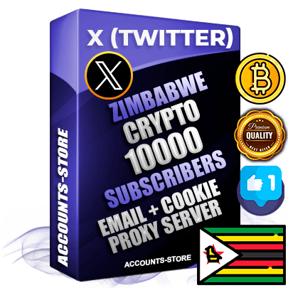 Professional Zimbabwean PREMIUM X (Twitter) accounts of manual registration and farming for the CRYPTO niche with high trust history photos and tweets — fully themed and optimized for CRYPTO advertising and promotion — 10000 niche-related live active followers 2009–2014 registration year Verified Email (Included) + Cookie JSON for secure import and login to the account + User Agent + High-quality filling (Photo Header Posts). Fully ready for targeted campaigns and ad launches from any country. Perfectly hold ads without bans. Ideal for any earning schemes affiliate promotions and marketing projects. Quality unlimited IPv4 proxy server included.