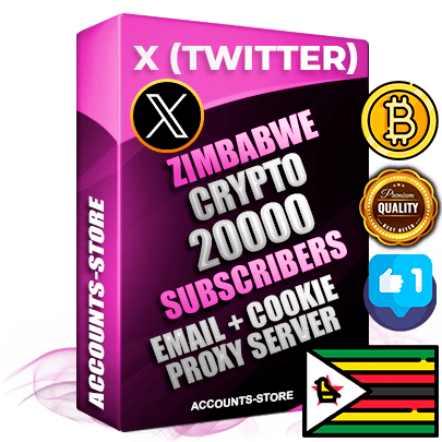 Professional Zimbabwean PREMIUM X (Twitter) accounts of manual registration and farming for the CRYPTO niche with high trust history photos and tweets — fully themed and optimized for CRYPTO advertising and promotion — 20000 niche-related live active followers 2009–2014 registration year Verified Email (Included) + Cookie JSON for secure import and login to the account + User Agent + High-quality filling (Photo Header Posts). Fully ready for targeted campaigns and ad launches from any country. Perfectly hold ads without bans. Ideal for any earning schemes affiliate promotions and marketing projects. Quality unlimited IPv4 proxy server included.