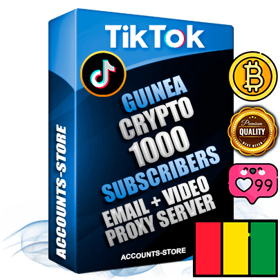 Professional Guinean PREMIUM TikTok accounts of manual registration and farming for the CRYPTO niche with high trust history profile photos and videos — fully themed and optimized for CRYPTO advertising and promotion — 1000 niche-related live active subscribers 2018–2022 registration years Verified Email (included) + Cookie JSON for secure import and login to the account + User Agent + high-quality content filling (profile photo banner and videos). Fully ready for targeted campaigns and ad launches from any country. Perfectly holds ads without bans. Ideal for any earning schemes affiliate promotions and marketing projects. Quality unlimited IPv4 proxy server included. Professional Guinean PREMIUM TikTok accounts of manual registration and farming for the CRYPTO niche with high trust history profile photos and videos — fully themed and optimized for CRYPTO advertising and promotion — 1000 niche-related live active subscribers 2018–2022 registration years Verified Email (included) + Cookie JSON for secure import and login to the account + User Agent + high-quality content filling (profile photo banner and videos). Fully ready for targeted campaigns and ad launches from any country. Perfectly holds ads without bans. Ideal for any earning schemes affiliate promotions and marketing projects. Quality unlimited IPv4 proxy server included.