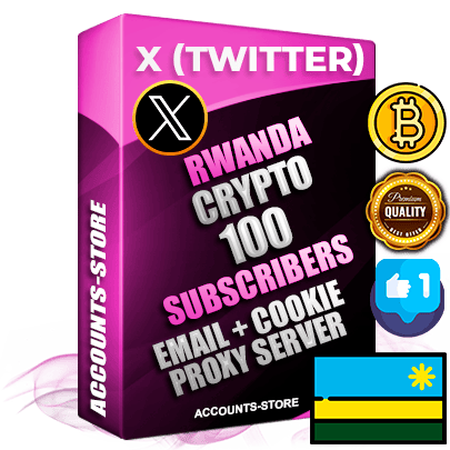 Professional Rwandan PREMIUM X (Twitter) accounts of manual registration and farming for the CRYPTO niche with high trust history photos and tweets — fully themed and optimized for CRYPTO advertising and promotion — 100 niche-related live active followers 2009–2014 registration year Verified Email (Included) + Cookie JSON for secure import and login to the account + User Agent + High-quality filling (Photo Header Posts). Fully ready for targeted campaigns and ad launches from any country. Perfectly hold ads without bans. Ideal for any earning schemes affiliate promotions and marketing projects. Quality unlimited IPv4 proxy server included. Professional Rwandan PREMIUM X (Twitter) accounts of manual registration and farming for the CRYPTO niche with high trust history photos and tweets — fully themed and optimized for CRYPTO advertising and promotion — 100 niche-related live active followers 2009–2014 registration year Verified Email (Included) + Cookie JSON for secure import and login to the account + User Agent + High-quality filling (Photo Header Posts). Fully ready for targeted campaigns and ad launches from any country. Perfectly hold ads without bans. Ideal for any earning schemes affiliate promotions and marketing projects. Quality unlimited IPv4 proxy server included.