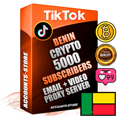 Professional Beninese PREMIUM TikTok accounts of manual registration and farming for the CRYPTO niche with high trust history profile photos and videos — fully themed and optimized for CRYPTO advertising and promotion — 5000 niche-related live active subscribers 2018–2022 registration years Verified Email (included) + Cookie JSON for secure import and login to the account + User Agent + high-quality content filling (profile photo banner and videos). Fully ready for targeted campaigns and ad launches from any country. Perfectly holds ads without bans. Ideal for any earning schemes affiliate promotions and marketing projects. Quality unlimited IPv4 proxy server included. Professional Beninese PREMIUM TikTok accounts of manual registration and farming for the CRYPTO niche with high trust history profile photos and videos — fully themed and optimized for CRYPTO advertising and promotion — 5000 niche-related live active subscribers 2018–2022 registration years Verified Email (included) + Cookie JSON for secure import and login to the account + User Agent + high-quality content filling (profile photo banner and videos). Fully ready for targeted campaigns and ad launches from any country. Perfectly holds ads without bans. Ideal for any earning schemes affiliate promotions and marketing projects. Quality unlimited IPv4 proxy server included.