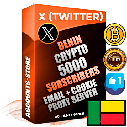 Professional Beninese PREMIUM X (Twitter) accounts of manual registration and farming for the CRYPTO niche with high trust history photos and tweets — fully themed and optimized for CRYPTO advertising and promotion — 5000 niche-related live active followers 2009–2014 registration year Verified Email (Included) + Cookie JSON for secure import and login to the account + User Agent + High-quality filling (Photo Header Posts). Fully ready for targeted campaigns and ad launches from any country. Perfectly hold ads without bans. Ideal for any earning schemes affiliate promotions and marketing projects. Quality unlimited IPv4 proxy server included.