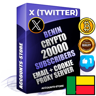 Professional Beninese PREMIUM X (Twitter) accounts of manual registration and farming for the CRYPTO niche with high trust history photos and tweets — fully themed and optimized for CRYPTO advertising and promotion — 20000 niche-related live active followers 2009–2014 registration year Verified Email (Included) + Cookie JSON for secure import and login to the account + User Agent + High-quality filling (Photo Header Posts). Fully ready for targeted campaigns and ad launches from any country. Perfectly hold ads without bans. Ideal for any earning schemes affiliate promotions and marketing projects. Quality unlimited IPv4 proxy server included.