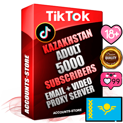 Professional Kazakh PREMIUM TikTok accounts of manual registration and farming for the ADULT niche with high trust history profile photos and videos — fully themed and optimized for ADULT advertising and promotion — 5000 niche-related live active subscribers 2018–2022 registration years Verified Email (included) + Cookie JSON for secure import and login to the account + User Agent + high-quality content filling (profile photo banner and videos). Fully ready for targeted campaigns and ad launches from any country. Perfectly holds ads without bans. Ideal for any earning schemes affiliate promotions and marketing projects. Quality unlimited IPv4 proxy server included.