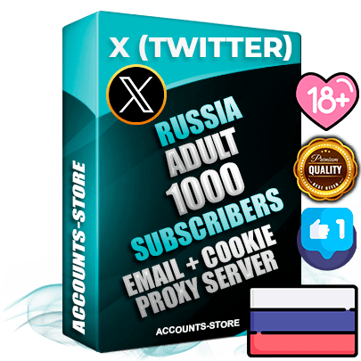 Professional Russian PREMIUM X (Twitter) accounts of manual registration and farming for the ADULT niche with high trust history photos and tweets — fully themed and optimized for ADULT advertising and promotion — 1000 niche-related live active followers 2009–2014 registration year Verified Email (Included) + Cookie JSON for secure import and login to the account + User Agent + High-quality filling (Photo Header Posts). Fully ready for targeted campaigns and ad launches from any country. Perfectly hold ads without bans. Ideal for any earning schemes affiliate promotions and marketing projects. Quality unlimited IPv4 proxy server included. Professional Russian PREMIUM X (Twitter) accounts of manual registration and farming for the ADULT niche with high trust history photos and tweets — fully themed and optimized for ADULT advertising and promotion — 1000 niche-related live active followers 2009–2014 registration year Verified Email (Included) + Cookie JSON for secure import and login to the account + User Agent + High-quality filling (Photo Header Posts). Fully ready for targeted campaigns and ad launches from any country. Perfectly hold ads without bans. Ideal for any earning schemes affiliate promotions and marketing projects. Quality unlimited IPv4 proxy server included.