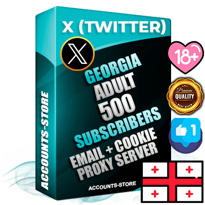 Professional Georgian PREMIUM X (Twitter) accounts of manual registration and farming for the ADULT niche with high trust history photos and tweets — fully themed and optimized for ADULT advertising and promotion — 500 niche-related live active followers 2009–2014 registration year Verified Email (Included) + Cookie JSON for secure import and login to the account + User Agent + High-quality filling (Photo Header Posts). Fully ready for targeted campaigns and ad launches from any country. Perfectly hold ads without bans. Ideal for any earning schemes affiliate promotions and marketing projects. Quality unlimited IPv4 proxy server included. Professional Georgian PREMIUM X (Twitter) accounts of manual registration and farming for the ADULT niche with high trust history photos and tweets — fully themed and optimized for ADULT advertising and promotion — 500 niche-related live active followers 2009–2014 registration year Verified Email (Included) + Cookie JSON for secure import and login to the account + User Agent + High-quality filling (Photo Header Posts). Fully ready for targeted campaigns and ad launches from any country. Perfectly hold ads without bans. Ideal for any earning schemes affiliate promotions and marketing projects. Quality unlimited IPv4 proxy server included.