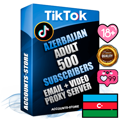 Professional Azerbaijani PREMIUM TikTok accounts of manual registration and farming for the ADULT niche with high trust history profile photos and videos — fully themed and optimized for ADULT advertising and promotion — 500 niche-related live active subscribers 2018–2022 registration years Verified Email (included) + Cookie JSON for secure import and login to the account + User Agent + high-quality content filling (profile photo banner and videos). Fully ready for targeted campaigns and ad launches from any country. Perfectly holds ads without bans. Ideal for any earning schemes affiliate promotions and marketing projects. Quality unlimited IPv4 proxy server included. Professional Azerbaijani PREMIUM TikTok accounts of manual registration and farming for the ADULT niche with high trust history profile photos and videos — fully themed and optimized for ADULT advertising and promotion — 500 niche-related live active subscribers 2018–2022 registration years Verified Email (included) + Cookie JSON for secure import and login to the account + User Agent + high-quality content filling (profile photo banner and videos). Fully ready for targeted campaigns and ad launches from any country. Perfectly holds ads without bans. Ideal for any earning schemes affiliate promotions and marketing projects. Quality unlimited IPv4 proxy server included.