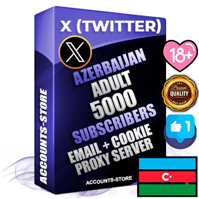 Professional Azerbaijani PREMIUM X (Twitter) accounts of manual registration and farming for the ADULT niche with high trust history photos and tweets — fully themed and optimized for ADULT advertising and promotion — 5000 niche-related live active followers 2009–2014 registration year Verified Email (Included) + Cookie JSON for secure import and login to the account + User Agent + High-quality filling (Photo Header Posts). Fully ready for targeted campaigns and ad launches from any country. Perfectly hold ads without bans. Ideal for any earning schemes affiliate promotions and marketing projects. Quality unlimited IPv4 proxy server included. Professional Azerbaijani PREMIUM X (Twitter) accounts of manual registration and farming for the ADULT niche with high trust history photos and tweets — fully themed and optimized for ADULT advertising and promotion — 5000 niche-related live active followers 2009–2014 registration year Verified Email (Included) + Cookie JSON for secure import and login to the account + User Agent + High-quality filling (Photo Header Posts). Fully ready for targeted campaigns and ad launches from any country. Perfectly hold ads without bans. Ideal for any earning schemes affiliate promotions and marketing projects. Quality unlimited IPv4 proxy server included.