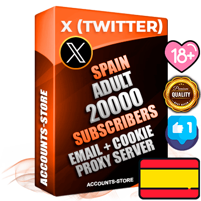 Professional Spanish PREMIUM X (Twitter) accounts of manual registration and farming for the ADULT niche with high trust history photos and tweets — fully themed and optimized for ADULT advertising and promotion — 20000 niche-related live active followers 2009–2014 registration year Verified Email (Included) + Cookie JSON for secure import and login to the account + User Agent + High-quality filling (Photo Header Posts). Fully ready for targeted campaigns and ad launches from any country. Perfectly hold ads without bans. Ideal for any earning schemes affiliate promotions and marketing projects. Quality unlimited IPv4 proxy server included.
