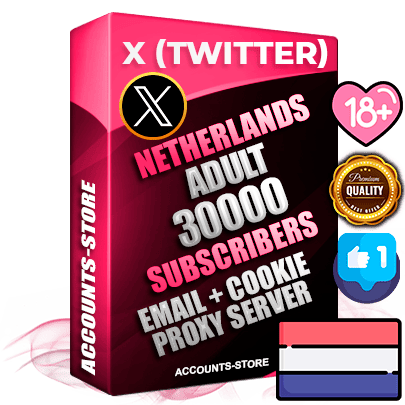 Professional Dutch PREMIUM X (Twitter) accounts of manual registration and farming for the ADULT niche with high trust history photos and tweets — fully themed and optimized for ADULT advertising and promotion — 30000 niche-related live active followers 2009–2014 registration year Verified Email (Included) + Cookie JSON for secure import and login to the account + User Agent + High-quality filling (Photo Header Posts). Fully ready for targeted campaigns and ad launches from any country. Perfectly hold ads without bans. Ideal for any earning schemes affiliate promotions and marketing projects. Quality unlimited IPv4 proxy server included. Professional Dutch PREMIUM X (Twitter) accounts of manual registration and farming for the ADULT niche with high trust history photos and tweets — fully themed and optimized for ADULT advertising and promotion — 30000 niche-related live active followers 2009–2014 registration year Verified Email (Included) + Cookie JSON for secure import and login to the account + User Agent + High-quality filling (Photo Header Posts). Fully ready for targeted campaigns and ad launches from any country. Perfectly hold ads without bans. Ideal for any earning schemes affiliate promotions and marketing projects. Quality unlimited IPv4 proxy server included.