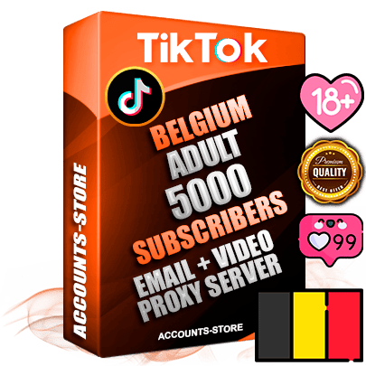 Professional Belgian PREMIUM TikTok accounts of manual registration and farming for the ADULT niche with high trust history profile photos and videos — fully themed and optimized for ADULT advertising and promotion — 5000 niche-related live active subscribers 2018–2022 registration years Verified Email (included) + Cookie JSON for secure import and login to the account + User Agent + high-quality content filling (profile photo banner and videos). Fully ready for targeted campaigns and ad launches from any country. Perfectly holds ads without bans. Ideal for any earning schemes affiliate promotions and marketing projects. Quality unlimited IPv4 proxy server included. Professional Belgian PREMIUM TikTok accounts of manual registration and farming for the ADULT niche with high trust history profile photos and videos — fully themed and optimized for ADULT advertising and promotion — 5000 niche-related live active subscribers 2018–2022 registration years Verified Email (included) + Cookie JSON for secure import and login to the account + User Agent + high-quality content filling (profile photo banner and videos). Fully ready for targeted campaigns and ad launches from any country. Perfectly holds ads without bans. Ideal for any earning schemes affiliate promotions and marketing projects. Quality unlimited IPv4 proxy server included.