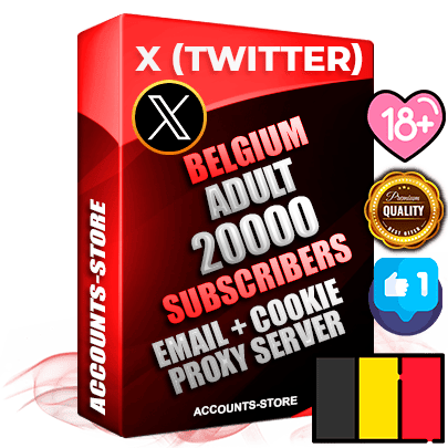Professional Belgian PREMIUM X (Twitter) accounts of manual registration and farming for the ADULT niche with high trust history photos and tweets — fully themed and optimized for ADULT advertising and promotion — 20000 niche-related live active followers 2009–2014 registration year Verified Email (Included) + Cookie JSON for secure import and login to the account + User Agent + High-quality filling (Photo Header Posts). Fully ready for targeted campaigns and ad launches from any country. Perfectly hold ads without bans. Ideal for any earning schemes affiliate promotions and marketing projects. Quality unlimited IPv4 proxy server included.
