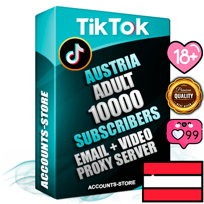 Professional Austrian PREMIUM TikTok accounts of manual registration and farming for the ADULT niche with high trust history profile photos and videos — fully themed and optimized for ADULT advertising and promotion — 10000 niche-related live active subscribers 2018–2022 registration years Verified Email (included) + Cookie JSON for secure import and login to the account + User Agent + high-quality content filling (profile photo banner and videos). Fully ready for targeted campaigns and ad launches from any country. Perfectly holds ads without bans. Ideal for any earning schemes affiliate promotions and marketing projects. Quality unlimited IPv4 proxy server included. Professional Austrian PREMIUM TikTok accounts of manual registration and farming for the ADULT niche with high trust history profile photos and videos — fully themed and optimized for ADULT advertising and promotion — 10000 niche-related live active subscribers 2018–2022 registration years Verified Email (included) + Cookie JSON for secure import and login to the account + User Agent + high-quality content filling (profile photo banner and videos). Fully ready for targeted campaigns and ad launches from any country. Perfectly holds ads without bans. Ideal for any earning schemes affiliate promotions and marketing projects. Quality unlimited IPv4 proxy server included.