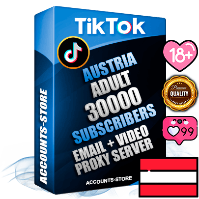 Professional Austrian PREMIUM TikTok accounts of manual registration and farming for the ADULT niche with high trust history profile photos and videos — fully themed and optimized for ADULT advertising and promotion — 30000 niche-related live active subscribers 2018–2022 registration years Verified Email (included) + Cookie JSON for secure import and login to the account + User Agent + high-quality content filling (profile photo banner and videos). Fully ready for targeted campaigns and ad launches from any country. Perfectly holds ads without bans. Ideal for any earning schemes affiliate promotions and marketing projects. Quality unlimited IPv4 proxy server included. Professional Austrian PREMIUM TikTok accounts of manual registration and farming for the ADULT niche with high trust history profile photos and videos — fully themed and optimized for ADULT advertising and promotion — 30000 niche-related live active subscribers 2018–2022 registration years Verified Email (included) + Cookie JSON for secure import and login to the account + User Agent + high-quality content filling (profile photo banner and videos). Fully ready for targeted campaigns and ad launches from any country. Perfectly holds ads without bans. Ideal for any earning schemes affiliate promotions and marketing projects. Quality unlimited IPv4 proxy server included.