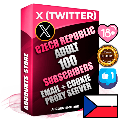 Professional Czech PREMIUM X (Twitter) accounts of manual registration and farming for the ADULT niche with high trust history photos and tweets — fully themed and optimized for ADULT advertising and promotion — 100 niche-related live active followers 2009–2014 registration year Verified Email (Included) + Cookie JSON for secure import and login to the account + User Agent + High-quality filling (Photo Header Posts). Fully ready for targeted campaigns and ad launches from any country. Perfectly hold ads without bans. Ideal for any earning schemes affiliate promotions and marketing projects. Quality unlimited IPv4 proxy server included.