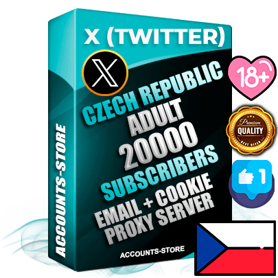 Professional Czech PREMIUM X (Twitter) accounts of manual registration and farming for the ADULT niche with high trust history photos and tweets — fully themed and optimized for ADULT advertising and promotion — 20000 niche-related live active followers 2009–2014 registration year Verified Email (Included) + Cookie JSON for secure import and login to the account + User Agent + High-quality filling (Photo Header Posts). Fully ready for targeted campaigns and ad launches from any country. Perfectly hold ads without bans. Ideal for any earning schemes affiliate promotions and marketing projects. Quality unlimited IPv4 proxy server included.