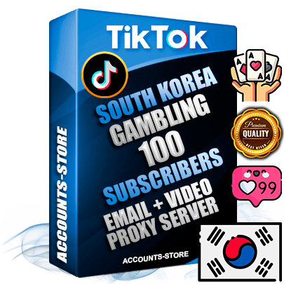 Professional Korean PREMIUM TikTok accounts of manual registration and farming for the GAMBLING niche with high trust history profile photos and videos — fully themed and optimized for GAMBLING advertising and promotion — 100 niche-related live active subscribers 2018–2022 registration years Verified Email (included) + Cookie JSON for secure import and login to the account + User Agent + high-quality content filling (profile photo banner and videos). Fully ready for targeted campaigns and ad launches from any country. Perfectly holds ads without bans. Ideal for any earning schemes affiliate promotions and marketing projects. Quality unlimited IPv4 proxy server included. Professional Korean PREMIUM TikTok accounts of manual registration and farming for the GAMBLING niche with high trust history profile photos and videos — fully themed and optimized for GAMBLING advertising and promotion — 100 niche-related live active subscribers 2018–2022 registration years Verified Email (included) + Cookie JSON for secure import and login to the account + User Agent + high-quality content filling (profile photo banner and videos). Fully ready for targeted campaigns and ad launches from any country. Perfectly holds ads without bans. Ideal for any earning schemes affiliate promotions and marketing projects. Quality unlimited IPv4 proxy server included.