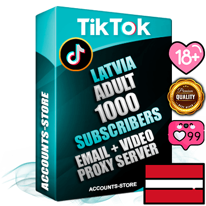 Professional Latvian PREMIUM TikTok accounts of manual registration and farming for the ADULT niche with high trust history profile photos and videos — fully themed and optimized for ADULT advertising and promotion — 1000 niche-related live active subscribers 2018–2022 registration years Verified Email (included) + Cookie JSON for secure import and login to the account + User Agent + high-quality content filling (profile photo banner and videos). Fully ready for targeted campaigns and ad launches from any country. Perfectly holds ads without bans. Ideal for any earning schemes affiliate promotions and marketing projects. Quality unlimited IPv4 proxy server included.