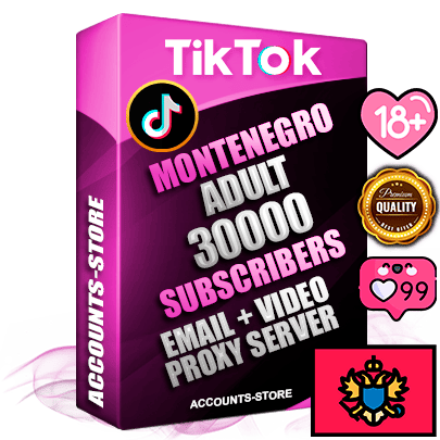 Professional Montenegrin PREMIUM TikTok accounts of manual registration and farming for the ADULT niche with high trust history profile photos and videos — fully themed and optimized for ADULT advertising and promotion — 30000 niche-related live active subscribers 2018–2022 registration years Verified Email (included) + Cookie JSON for secure import and login to the account + User Agent + high-quality content filling (profile photo banner and videos). Fully ready for targeted campaigns and ad launches from any country. Perfectly holds ads without bans. Ideal for any earning schemes affiliate promotions and marketing projects. Quality unlimited IPv4 proxy server included. Professional Montenegrin PREMIUM TikTok accounts of manual registration and farming for the ADULT niche with high trust history profile photos and videos — fully themed and optimized for ADULT advertising and promotion — 30000 niche-related live active subscribers 2018–2022 registration years Verified Email (included) + Cookie JSON for secure import and login to the account + User Agent + high-quality content filling (profile photo banner and videos). Fully ready for targeted campaigns and ad launches from any country. Perfectly holds ads without bans. Ideal for any earning schemes affiliate promotions and marketing projects. Quality unlimited IPv4 proxy server included.