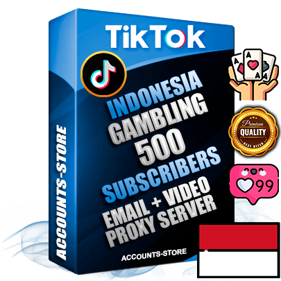 Professional Indonesian PREMIUM TikTok accounts of manual registration and farming for the GAMBLING niche with high trust history profile photos and videos — fully themed and optimized for GAMBLING advertising and promotion — 500 niche-related live active subscribers 2018–2022 registration years Verified Email (included) + Cookie JSON for secure import and login to the account + User Agent + high-quality content filling (profile photo banner and videos). Fully ready for targeted campaigns and ad launches from any country. Perfectly holds ads without bans. Ideal for any earning schemes affiliate promotions and marketing projects. Quality unlimited IPv4 proxy server included. Professional Indonesian PREMIUM TikTok accounts of manual registration and farming for the GAMBLING niche with high trust history profile photos and videos — fully themed and optimized for GAMBLING advertising and promotion — 500 niche-related live active subscribers 2018–2022 registration years Verified Email (included) + Cookie JSON for secure import and login to the account + User Agent + high-quality content filling (profile photo banner and videos). Fully ready for targeted campaigns and ad launches from any country. Perfectly holds ads without bans. Ideal for any earning schemes affiliate promotions and marketing projects. Quality unlimited IPv4 proxy server included.