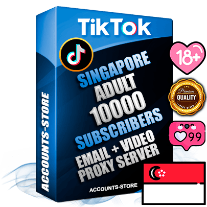Professional Singapore PREMIUM TikTok accounts of manual registration and farming for the ADULT niche with high trust history profile photos and videos — fully themed and optimized for ADULT advertising and promotion — 10000 niche-related live active subscribers 2018–2022 registration years Verified Email (included) + Cookie JSON for secure import and login to the account + User Agent + high-quality content filling (profile photo banner and videos). Fully ready for targeted campaigns and ad launches from any country. Perfectly holds ads without bans. Ideal for any earning schemes affiliate promotions and marketing projects. Quality unlimited IPv4 proxy server included. Professional Singapore PREMIUM TikTok accounts of manual registration and farming for the ADULT niche with high trust history profile photos and videos — fully themed and optimized for ADULT advertising and promotion — 10000 niche-related live active subscribers 2018–2022 registration years Verified Email (included) + Cookie JSON for secure import and login to the account + User Agent + high-quality content filling (profile photo banner and videos). Fully ready for targeted campaigns and ad launches from any country. Perfectly holds ads without bans. Ideal for any earning schemes affiliate promotions and marketing projects. Quality unlimited IPv4 proxy server included.
