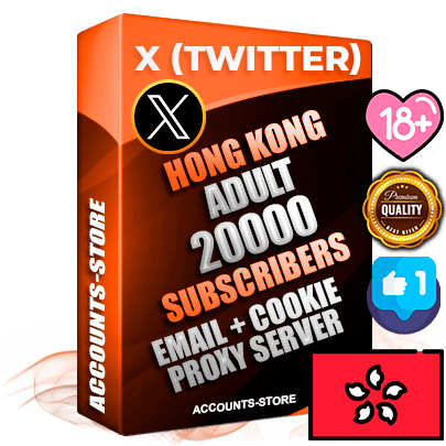 Professional Hong Kong  PREMIUM X (Twitter) accounts of manual registration and farming for the ADULT niche with high trust history photos and tweets — fully themed and optimized for ADULT advertising and promotion — 20000 niche-related live active followers 2009–2014 registration year Verified Email (Included) + Cookie JSON for secure import and login to the account + User Agent + High-quality filling (Photo Header Posts). Fully ready for targeted campaigns and ad launches from any country. Perfectly hold ads without bans. Ideal for any earning schemes affiliate promotions and marketing projects. Quality unlimited IPv4 proxy server included.