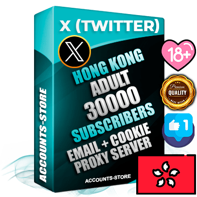 Professional Hong Kong  PREMIUM X (Twitter) accounts of manual registration and farming for the ADULT niche with high trust history photos and tweets — fully themed and optimized for ADULT advertising and promotion — 30000 niche-related live active followers 2009–2014 registration year Verified Email (Included) + Cookie JSON for secure import and login to the account + User Agent + High-quality filling (Photo Header Posts). Fully ready for targeted campaigns and ad launches from any country. Perfectly hold ads without bans. Ideal for any earning schemes affiliate promotions and marketing projects. Quality unlimited IPv4 proxy server included.