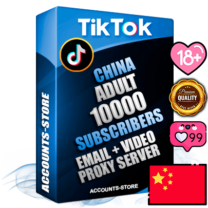 Professional Chinese PREMIUM TikTok accounts of manual registration and farming for the ADULT niche with high trust history profile photos and videos — fully themed and optimized for ADULT advertising and promotion — 10000 niche-related live active subscribers 2018–2022 registration years Verified Email (included) + Cookie JSON for secure import and login to the account + User Agent + high-quality content filling (profile photo banner and videos). Fully ready for targeted campaigns and ad launches from any country. Perfectly holds ads without bans. Ideal for any earning schemes affiliate promotions and marketing projects. Quality unlimited IPv4 proxy server included. Professional Chinese PREMIUM TikTok accounts of manual registration and farming for the ADULT niche with high trust history profile photos and videos — fully themed and optimized for ADULT advertising and promotion — 10000 niche-related live active subscribers 2018–2022 registration years Verified Email (included) + Cookie JSON for secure import and login to the account + User Agent + high-quality content filling (profile photo banner and videos). Fully ready for targeted campaigns and ad launches from any country. Perfectly holds ads without bans. Ideal for any earning schemes affiliate promotions and marketing projects. Quality unlimited IPv4 proxy server included.