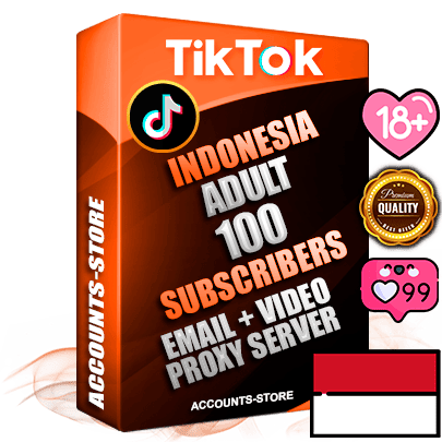 Professional Indonesian PREMIUM TikTok accounts of manual registration and farming for the ADULT niche with high trust history profile photos and videos — fully themed and optimized for ADULT advertising and promotion — 100 niche-related live active subscribers 2018–2022 registration years Verified Email (included) + Cookie JSON for secure import and login to the account + User Agent + high-quality content filling (profile photo banner and videos). Fully ready for targeted campaigns and ad launches from any country. Perfectly holds ads without bans. Ideal for any earning schemes affiliate promotions and marketing projects. Quality unlimited IPv4 proxy server included. Professional Indonesian PREMIUM TikTok accounts of manual registration and farming for the ADULT niche with high trust history profile photos and videos — fully themed and optimized for ADULT advertising and promotion — 100 niche-related live active subscribers 2018–2022 registration years Verified Email (included) + Cookie JSON for secure import and login to the account + User Agent + high-quality content filling (profile photo banner and videos). Fully ready for targeted campaigns and ad launches from any country. Perfectly holds ads without bans. Ideal for any earning schemes affiliate promotions and marketing projects. Quality unlimited IPv4 proxy server included.