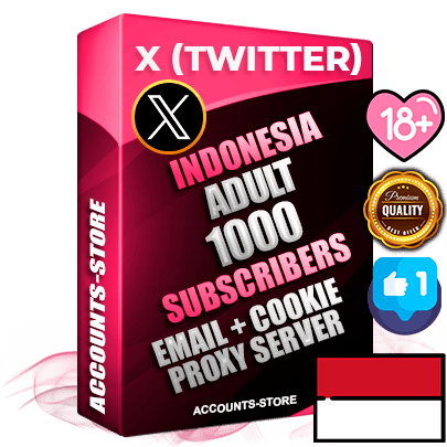 Professional Indonesian PREMIUM X (Twitter) accounts of manual registration and farming for the ADULT niche with high trust history photos and tweets — fully themed and optimized for ADULT advertising and promotion — 1000 niche-related live active followers 2009–2014 registration year Verified Email (Included) + Cookie JSON for secure import and login to the account + User Agent + High-quality filling (Photo Header Posts). Fully ready for targeted campaigns and ad launches from any country. Perfectly hold ads without bans. Ideal for any earning schemes affiliate promotions and marketing projects. Quality unlimited IPv4 proxy server included.