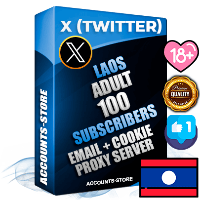 Professional Laotian PREMIUM X (Twitter) accounts of manual registration and farming for the ADULT niche with high trust history photos and tweets — fully themed and optimized for ADULT advertising and promotion — 100 niche-related live active followers 2009–2014 registration year Verified Email (Included) + Cookie JSON for secure import and login to the account + User Agent + High-quality filling (Photo Header Posts). Fully ready for targeted campaigns and ad launches from any country. Perfectly hold ads without bans. Ideal for any earning schemes affiliate promotions and marketing projects. Quality unlimited IPv4 proxy server included. Professional Laotian PREMIUM X (Twitter) accounts of manual registration and farming for the ADULT niche with high trust history photos and tweets — fully themed and optimized for ADULT advertising and promotion — 100 niche-related live active followers 2009–2014 registration year Verified Email (Included) + Cookie JSON for secure import and login to the account + User Agent + High-quality filling (Photo Header Posts). Fully ready for targeted campaigns and ad launches from any country. Perfectly hold ads without bans. Ideal for any earning schemes affiliate promotions and marketing projects. Quality unlimited IPv4 proxy server included.