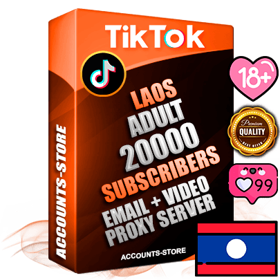 Professional Laotian PREMIUM TikTok accounts of manual registration and farming for the ADULT niche with high trust history profile photos and videos — fully themed and optimized for ADULT advertising and promotion — 20000 niche-related live active subscribers 2018–2022 registration years Verified Email (included) + Cookie JSON for secure import and login to the account + User Agent + high-quality content filling (profile photo banner and videos). Fully ready for targeted campaigns and ad launches from any country. Perfectly holds ads without bans. Ideal for any earning schemes affiliate promotions and marketing projects. Quality unlimited IPv4 proxy server included. Professional Laotian PREMIUM TikTok accounts of manual registration and farming for the ADULT niche with high trust history profile photos and videos — fully themed and optimized for ADULT advertising and promotion — 20000 niche-related live active subscribers 2018–2022 registration years Verified Email (included) + Cookie JSON for secure import and login to the account + User Agent + high-quality content filling (profile photo banner and videos). Fully ready for targeted campaigns and ad launches from any country. Perfectly holds ads without bans. Ideal for any earning schemes affiliate promotions and marketing projects. Quality unlimited IPv4 proxy server included.