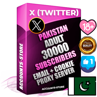 Professional Pakistani PREMIUM X (Twitter) accounts of manual registration and farming for the ADULT niche with high trust history photos and tweets — fully themed and optimized for ADULT advertising and promotion — 30000 niche-related live active followers 2009–2014 registration year Verified Email (Included) + Cookie JSON for secure import and login to the account + User Agent + High-quality filling (Photo Header Posts). Fully ready for targeted campaigns and ad launches from any country. Perfectly hold ads without bans. Ideal for any earning schemes affiliate promotions and marketing projects. Quality unlimited IPv4 proxy server included. Professional Pakistani PREMIUM X (Twitter) accounts of manual registration and farming for the ADULT niche with high trust history photos and tweets — fully themed and optimized for ADULT advertising and promotion — 30000 niche-related live active followers 2009–2014 registration year Verified Email (Included) + Cookie JSON for secure import and login to the account + User Agent + High-quality filling (Photo Header Posts). Fully ready for targeted campaigns and ad launches from any country. Perfectly hold ads without bans. Ideal for any earning schemes affiliate promotions and marketing projects. Quality unlimited IPv4 proxy server included.