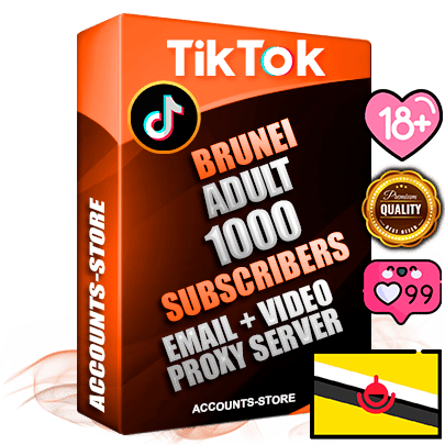 Professional Brunei PREMIUM TikTok accounts of manual registration and farming for the ADULT niche with high trust history profile photos and videos — fully themed and optimized for ADULT advertising and promotion — 1000 niche-related live active subscribers 2018–2022 registration years Verified Email (included) + Cookie JSON for secure import and login to the account + User Agent + high-quality content filling (profile photo banner and videos). Fully ready for targeted campaigns and ad launches from any country. Perfectly holds ads without bans. Ideal for any earning schemes affiliate promotions and marketing projects. Quality unlimited IPv4 proxy server included.