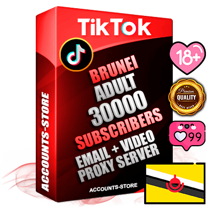 Professional Brunei PREMIUM TikTok accounts of manual registration and farming for the ADULT niche with high trust history profile photos and videos — fully themed and optimized for ADULT advertising and promotion — 30000 niche-related live active subscribers 2018–2022 registration years Verified Email (included) + Cookie JSON for secure import and login to the account + User Agent + high-quality content filling (profile photo banner and videos). Fully ready for targeted campaigns and ad launches from any country. Perfectly holds ads without bans. Ideal for any earning schemes affiliate promotions and marketing projects. Quality unlimited IPv4 proxy server included.