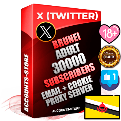 Professional Brunei PREMIUM X (Twitter) accounts of manual registration and farming for the ADULT niche with high trust history photos and tweets — fully themed and optimized for ADULT advertising and promotion — 30000 niche-related live active followers 2009–2014 registration year Verified Email (Included) + Cookie JSON for secure import and login to the account + User Agent + High-quality filling (Photo Header Posts). Fully ready for targeted campaigns and ad launches from any country. Perfectly hold ads without bans. Ideal for any earning schemes affiliate promotions and marketing projects. Quality unlimited IPv4 proxy server included. Professional Brunei PREMIUM X (Twitter) accounts of manual registration and farming for the ADULT niche with high trust history photos and tweets — fully themed and optimized for ADULT advertising and promotion — 30000 niche-related live active followers 2009–2014 registration year Verified Email (Included) + Cookie JSON for secure import and login to the account + User Agent + High-quality filling (Photo Header Posts). Fully ready for targeted campaigns and ad launches from any country. Perfectly hold ads without bans. Ideal for any earning schemes affiliate promotions and marketing projects. Quality unlimited IPv4 proxy server included.
