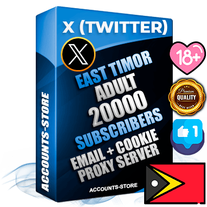 Professional Timorese PREMIUM X (Twitter) accounts of manual registration and farming for the ADULT niche with high trust history photos and tweets — fully themed and optimized for ADULT advertising and promotion — 20000 niche-related live active followers 2009–2014 registration year Verified Email (Included) + Cookie JSON for secure import and login to the account + User Agent + High-quality filling (Photo Header Posts). Fully ready for targeted campaigns and ad launches from any country. Perfectly hold ads without bans. Ideal for any earning schemes affiliate promotions and marketing projects. Quality unlimited IPv4 proxy server included. Professional Timorese PREMIUM X (Twitter) accounts of manual registration and farming for the ADULT niche with high trust history photos and tweets — fully themed and optimized for ADULT advertising and promotion — 20000 niche-related live active followers 2009–2014 registration year Verified Email (Included) + Cookie JSON for secure import and login to the account + User Agent + High-quality filling (Photo Header Posts). Fully ready for targeted campaigns and ad launches from any country. Perfectly hold ads without bans. Ideal for any earning schemes affiliate promotions and marketing projects. Quality unlimited IPv4 proxy server included.