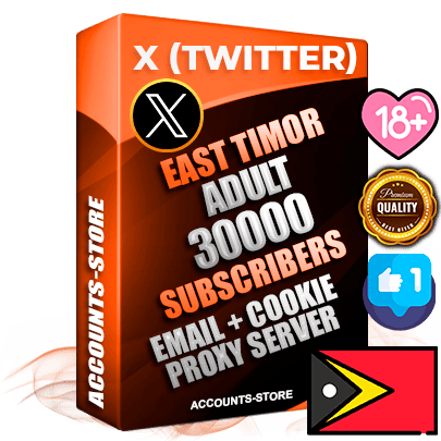 Professional Timorese PREMIUM X (Twitter) accounts of manual registration and farming for the ADULT niche with high trust history photos and tweets — fully themed and optimized for ADULT advertising and promotion — 30000 niche-related live active followers 2009–2014 registration year Verified Email (Included) + Cookie JSON for secure import and login to the account + User Agent + High-quality filling (Photo Header Posts). Fully ready for targeted campaigns and ad launches from any country. Perfectly hold ads without bans. Ideal for any earning schemes affiliate promotions and marketing projects. Quality unlimited IPv4 proxy server included. Professional Timorese PREMIUM X (Twitter) accounts of manual registration and farming for the ADULT niche with high trust history photos and tweets — fully themed and optimized for ADULT advertising and promotion — 30000 niche-related live active followers 2009–2014 registration year Verified Email (Included) + Cookie JSON for secure import and login to the account + User Agent + High-quality filling (Photo Header Posts). Fully ready for targeted campaigns and ad launches from any country. Perfectly hold ads without bans. Ideal for any earning schemes affiliate promotions and marketing projects. Quality unlimited IPv4 proxy server included.