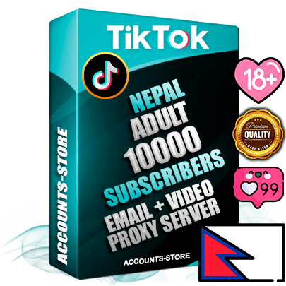 Professional Nepalese PREMIUM TikTok accounts of manual registration and farming for the ADULT niche with high trust history profile photos and videos — fully themed and optimized for ADULT advertising and promotion — 10000 niche-related live active subscribers 2018–2022 registration years Verified Email (included) + Cookie JSON for secure import and login to the account + User Agent + high-quality content filling (profile photo banner and videos). Fully ready for targeted campaigns and ad launches from any country. Perfectly holds ads without bans. Ideal for any earning schemes affiliate promotions and marketing projects. Quality unlimited IPv4 proxy server included.