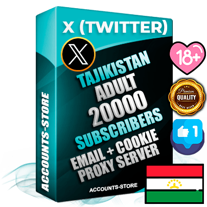 Professional Tajik PREMIUM X (Twitter) accounts of manual registration and farming for the ADULT niche with high trust history photos and tweets — fully themed and optimized for ADULT advertising and promotion — 20000 niche-related live active followers 2009–2014 registration year Verified Email (Included) + Cookie JSON for secure import and login to the account + User Agent + High-quality filling (Photo Header Posts). Fully ready for targeted campaigns and ad launches from any country. Perfectly hold ads without bans. Ideal for any earning schemes affiliate promotions and marketing projects. Quality unlimited IPv4 proxy server included. Professional Tajik PREMIUM X (Twitter) accounts of manual registration and farming for the ADULT niche with high trust history photos and tweets — fully themed and optimized for ADULT advertising and promotion — 20000 niche-related live active followers 2009–2014 registration year Verified Email (Included) + Cookie JSON for secure import and login to the account + User Agent + High-quality filling (Photo Header Posts). Fully ready for targeted campaigns and ad launches from any country. Perfectly hold ads without bans. Ideal for any earning schemes affiliate promotions and marketing projects. Quality unlimited IPv4 proxy server included.