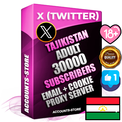 Professional Tajik PREMIUM X (Twitter) accounts of manual registration and farming for the ADULT niche with high trust history photos and tweets — fully themed and optimized for ADULT advertising and promotion — 30000 niche-related live active followers 2009–2014 registration year Verified Email (Included) + Cookie JSON for secure import and login to the account + User Agent + High-quality filling (Photo Header Posts). Fully ready for targeted campaigns and ad launches from any country. Perfectly hold ads without bans. Ideal for any earning schemes affiliate promotions and marketing projects. Quality unlimited IPv4 proxy server included. Professional Tajik PREMIUM X (Twitter) accounts of manual registration and farming for the ADULT niche with high trust history photos and tweets — fully themed and optimized for ADULT advertising and promotion — 30000 niche-related live active followers 2009–2014 registration year Verified Email (Included) + Cookie JSON for secure import and login to the account + User Agent + High-quality filling (Photo Header Posts). Fully ready for targeted campaigns and ad launches from any country. Perfectly hold ads without bans. Ideal for any earning schemes affiliate promotions and marketing projects. Quality unlimited IPv4 proxy server included.